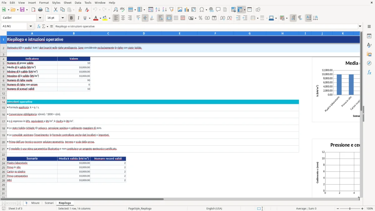 Anteprima del modello Excel calcolo costante winkler excel — foglio Riepilogo (immagine 3)
